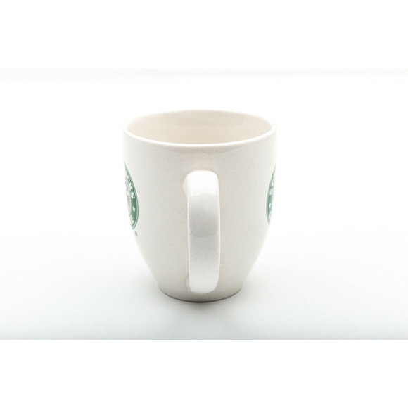 Starbucks 2007 Coffee Mug Green Siren Mermaid Retired Logo 14 oz White Classic - Picture 2 of 7
